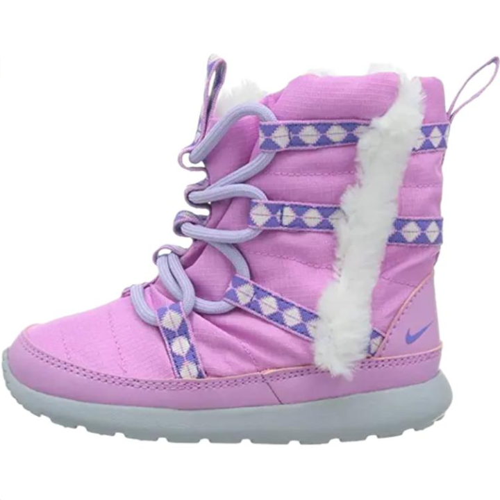 Nike Nike Roshe Run High top Toddler Shoes Pink Purple Infant And Toddler
