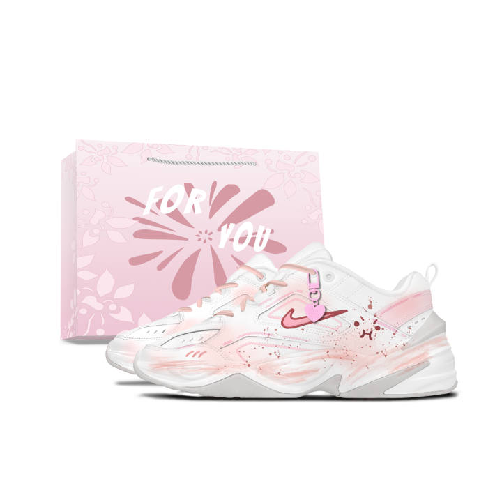 Nike Nike M2K Tekno Cushioning Slip Resistant Abrasion Resistant Chunky Sneakers Women's