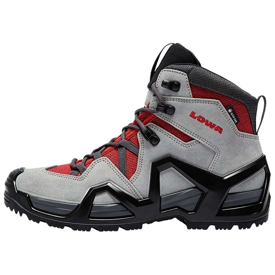 Lowa MK2 Short Outdoor Boots Women's Gray Red