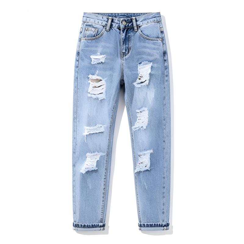 DUSHE Women's Ripped Jeans Women's