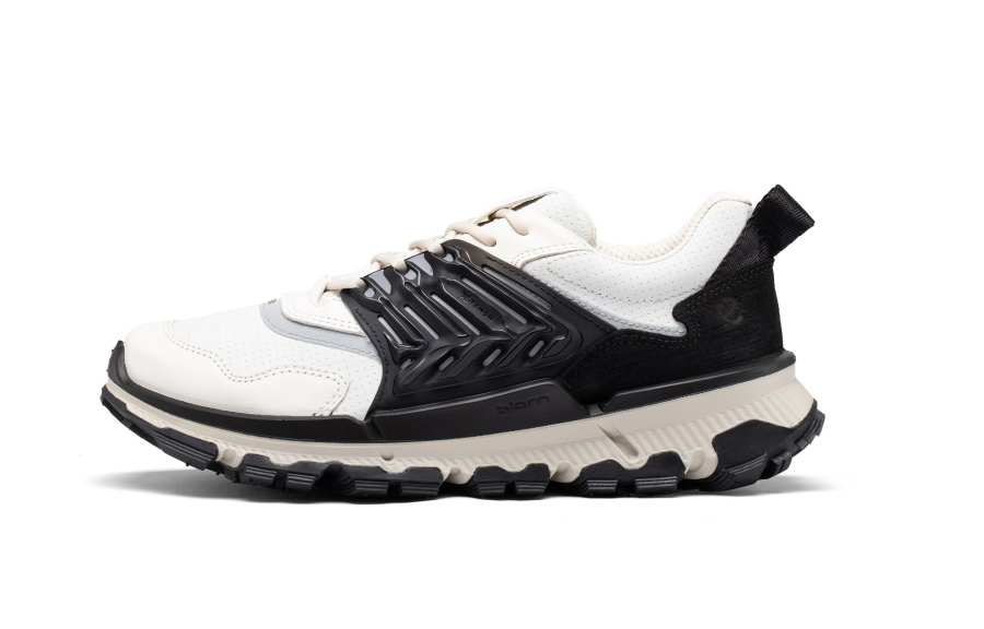 Ecco SS26 Walking Shoes 2.2 TRL Collection Cow Leather Low top Casual Shoes Women's White Black 842313