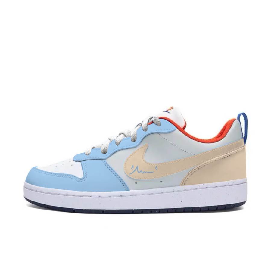 Nike Nike Court Borough Maris Sal Wave Low top Kids' Skateboarding Shoes Sea Blue Unisex