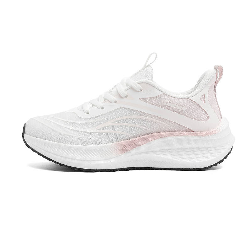 DEERWAY Cushioning Lightweight Rebound Low top Casual Running Shoes Women's Pink