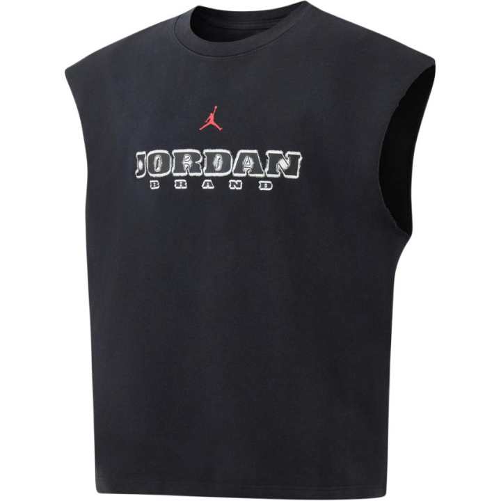 Jordan Jordan BRAND Tank Tops Men's Black Crew Neck Moderate Other