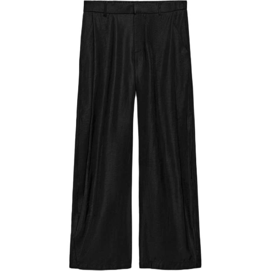 ZARA Casual Pants Women's Black Moderate Straight Fit Pants