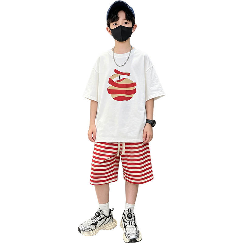 Lanza Boys Summer Clothing Sets Summer Style Teenagers
