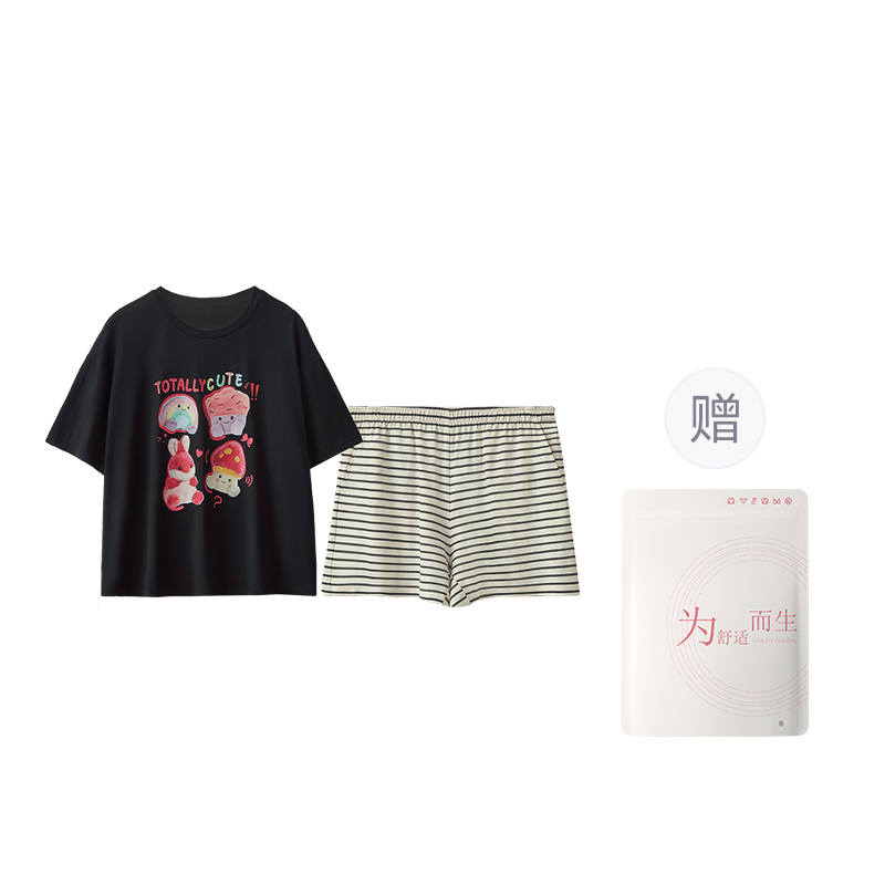 HONGDOUJUJIA Pajama Set Women's Shopping Bag