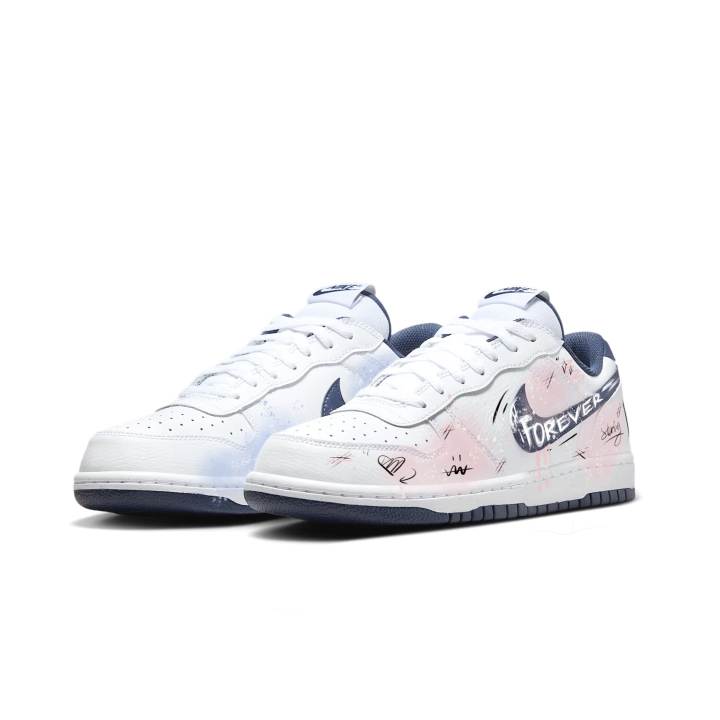 Nike Nike Big Peach Starry Pool Slip Resistant, Abrasion Resistant, Height Increasing Low top Skateboard Shoes Unisex