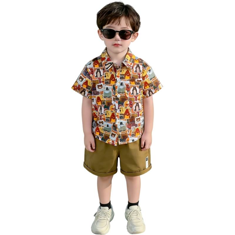 YALU Casual Sportswear Children Aged 3 7 Years Old