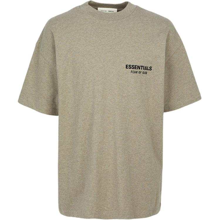 Fear Of God Essentials Logo Printed Crewneck T-Shirt