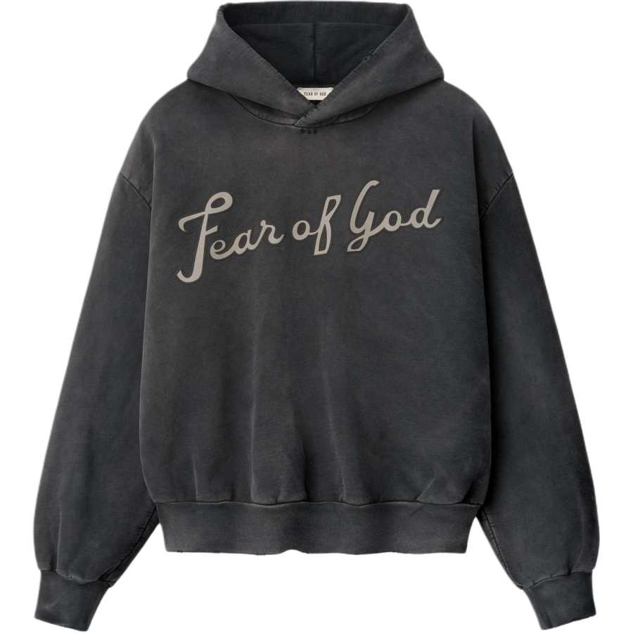 Fear Of God SS 26 Classic Half Raglan Hoodie Sweatshirt Unisex