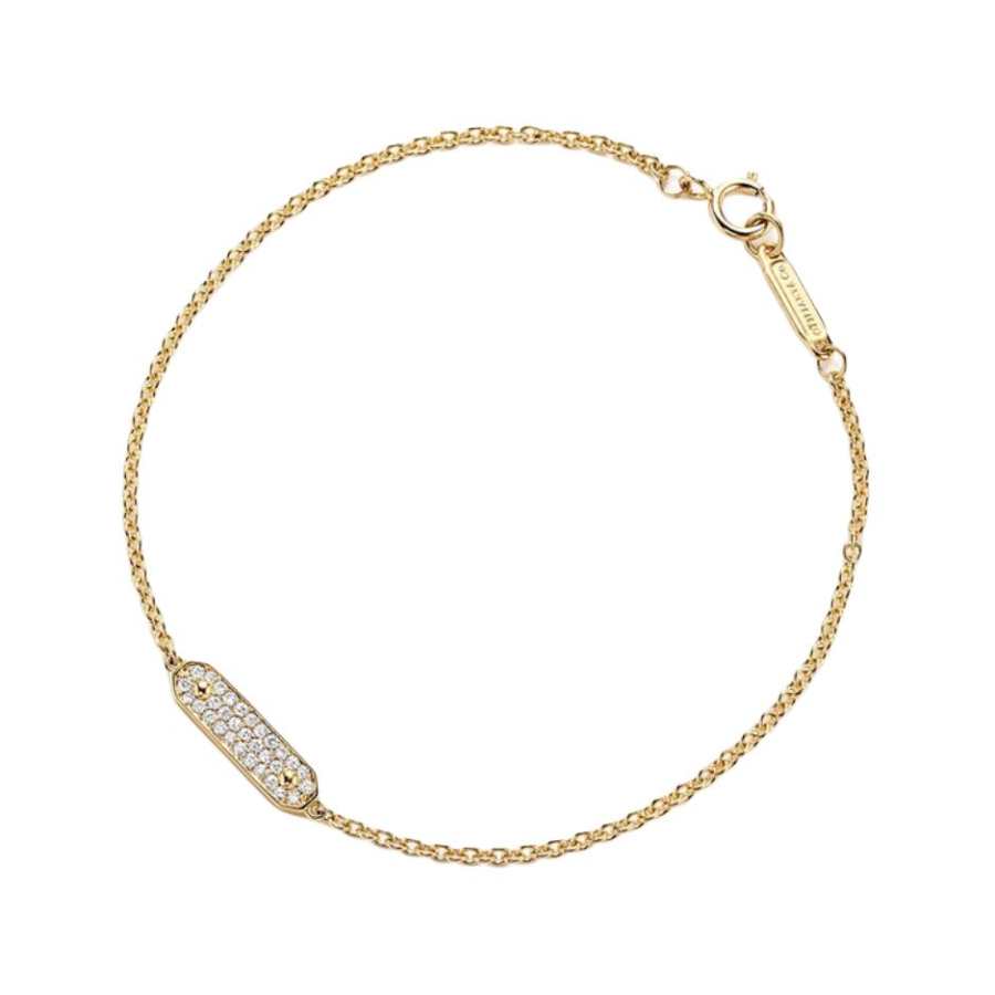 TIFFANY & CO. Diamond Bracelets Women's Gold