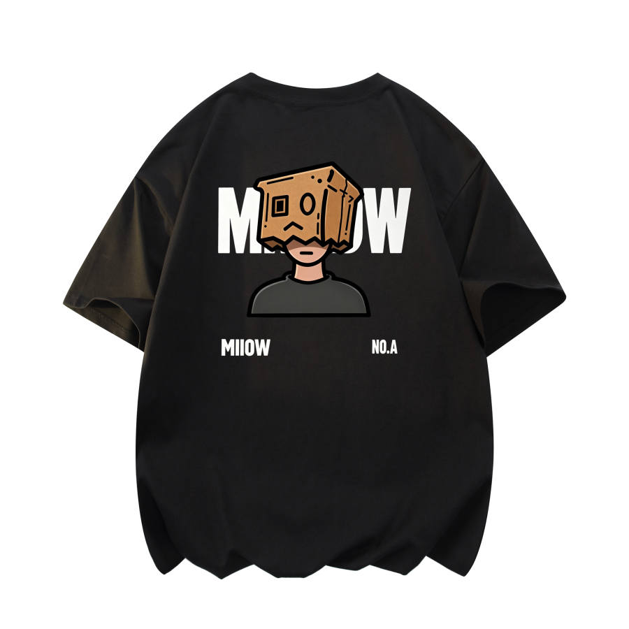 MIIOW T Shirts Unisex Crew Neck