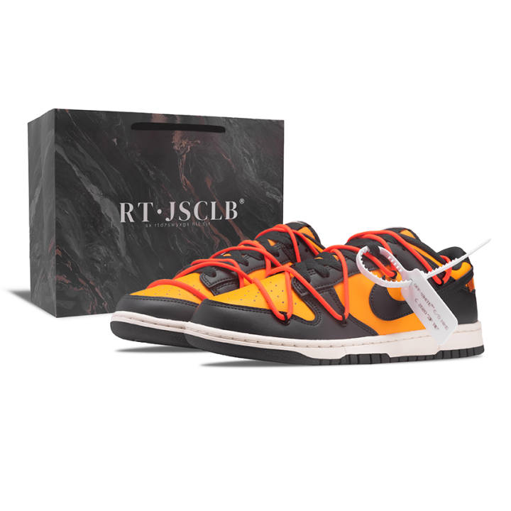 Nike Nike Dunk Low top Skateboard Shoes Unisex Orange
