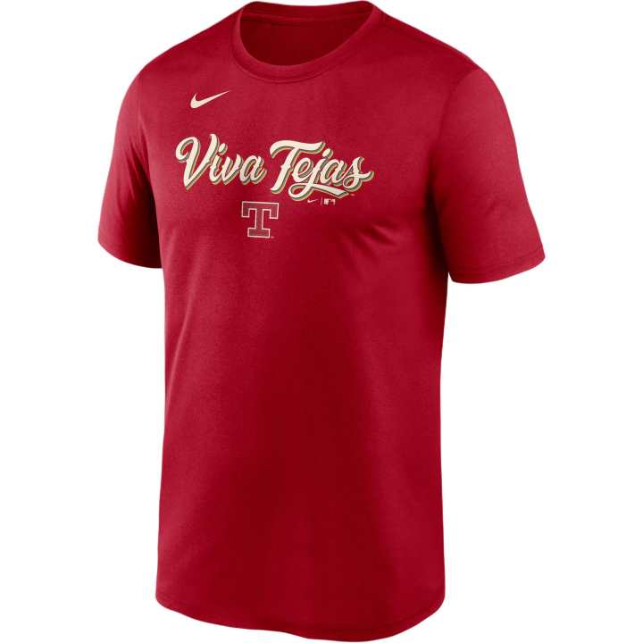 Nike Nike Texas Rangers City Connect Team Phrase Script Men's Nike Dri-FIT Mlb T-Shirt