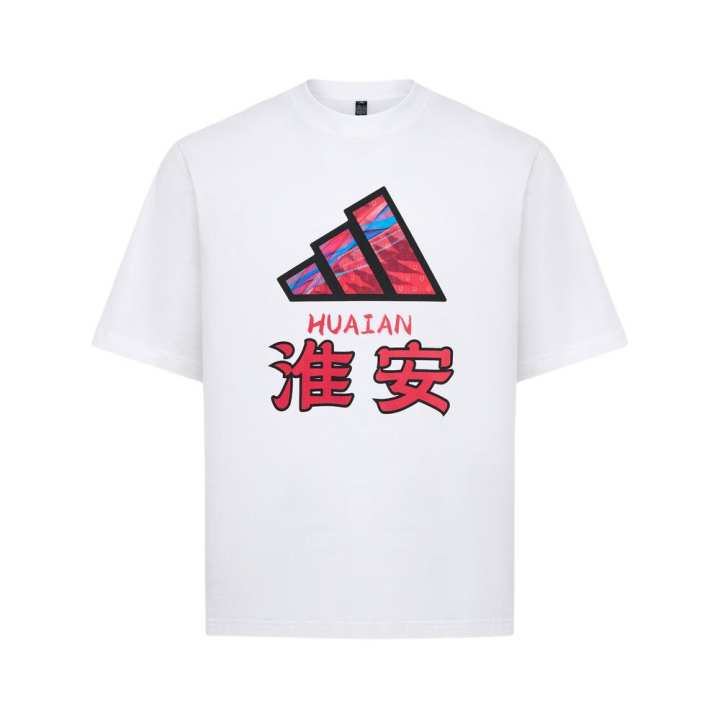 Adidas Adidas T Shirts Unisex White Crew Neck Moderate