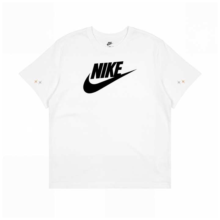 Nike Nike Sportswear T Shirts Unisex White Crew Neck Thin