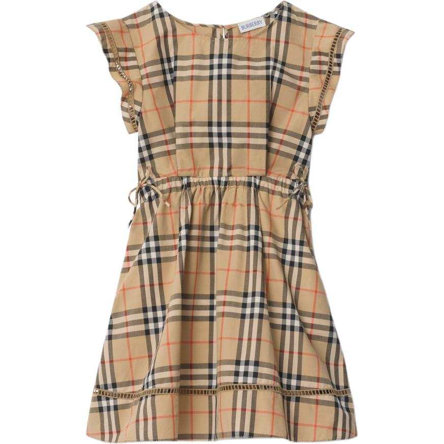 Burberry Kids Dresses Crew Neck Thin