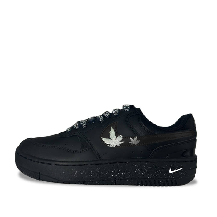 Nike Nike Gamma Force Green Maple Jade Dew 2 Synthetic Leather Abrasion Resistant Skateboard Shoes Unisex Black