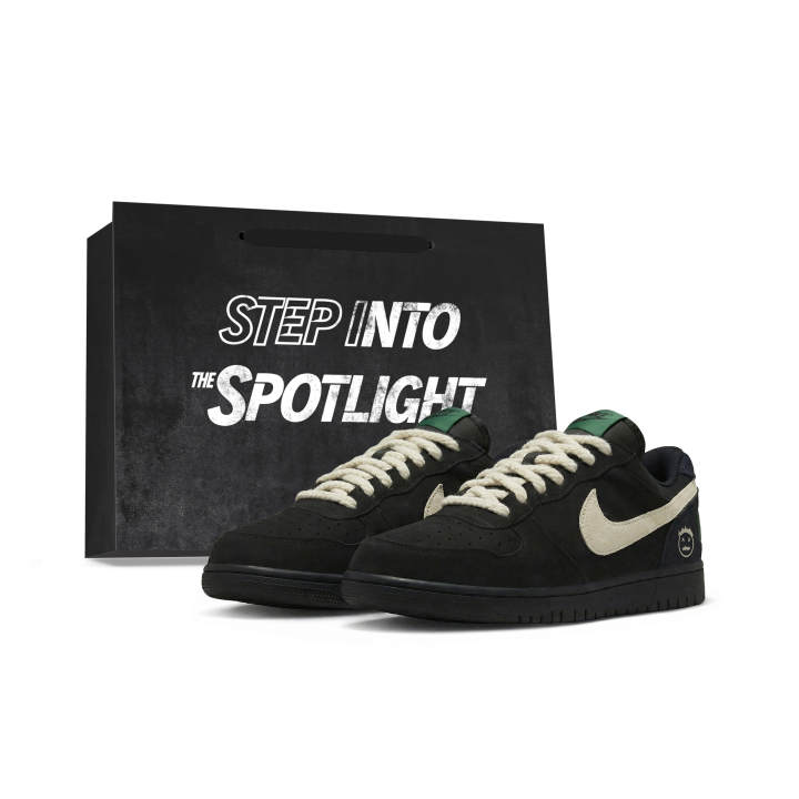 Nike Nike Big Low Lux Ink Night Tyrant Slip Resistant Abrasion Resistant Low top Skateboard Shoes Unisex