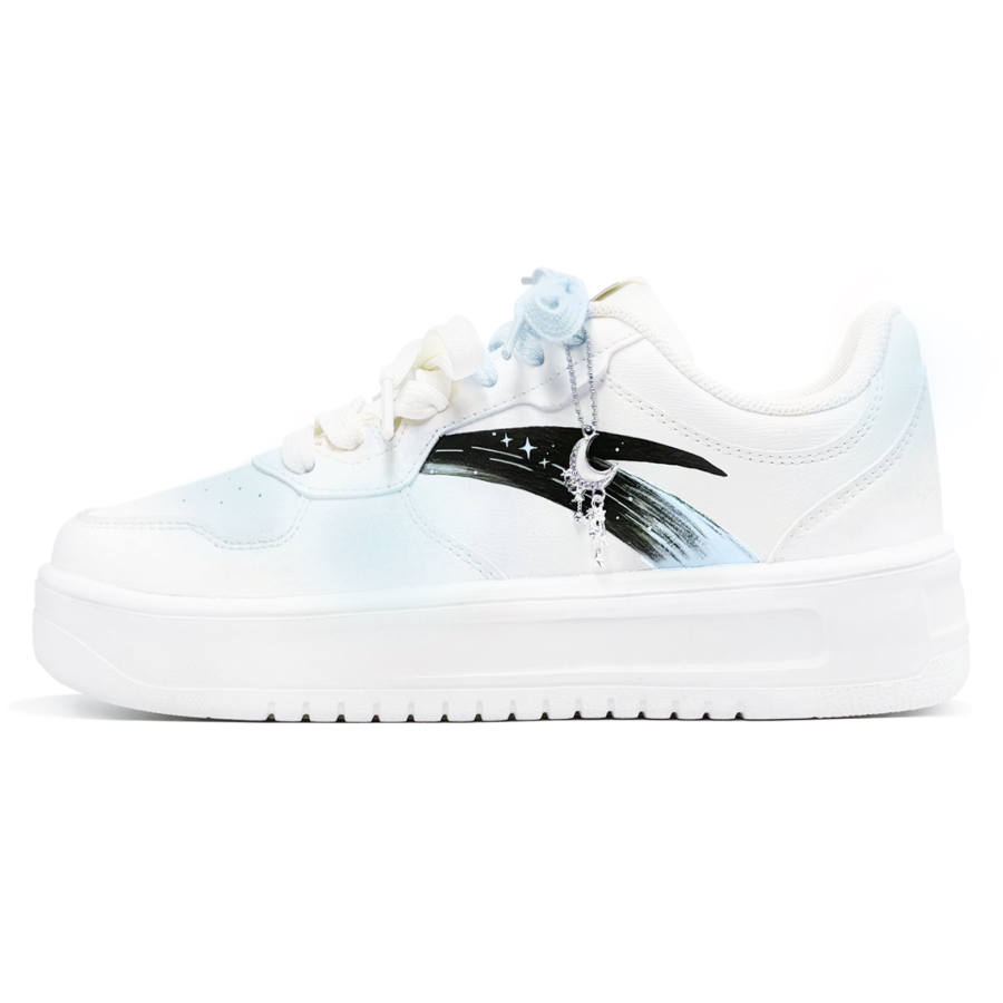 Anta Moonlight Lover, First Culture V Synthetic Leather Coverage Abrasion Resistant Slip Resistant Low top