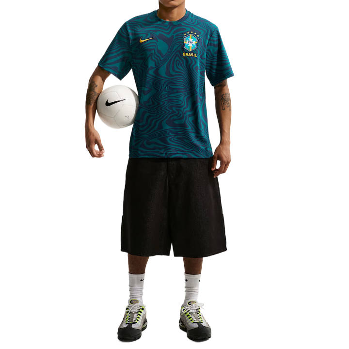 Nike Nike Brazil National Team Soccer Jersey Men's