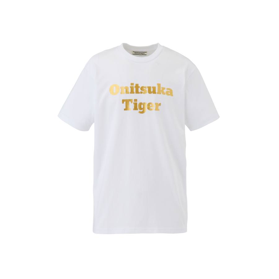 Onitsuka Tiger LOGO TEE T Shirt Unisex White