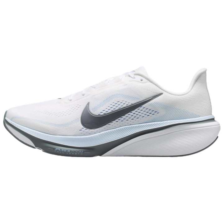 Nike Nike Pegasus 42 Mesh Breathable Abrasion Resistant Running Shoes Men's White Blue