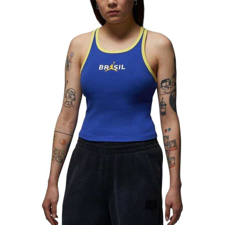 Jordan Jordan Sleeveless Sports Shirts Women's Dark Blue Moderate Other