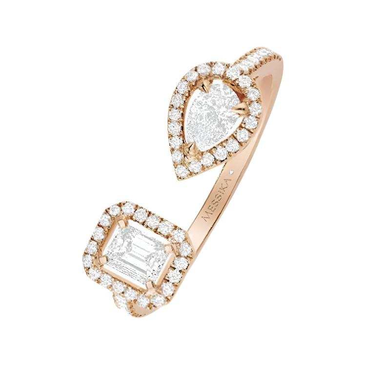 MESSIKA Rose Gold With Diamond Rings Women's