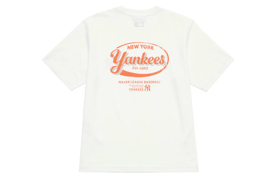 MLB Preppy Style Collection New York Yankees SS26 T Shirt Unisex