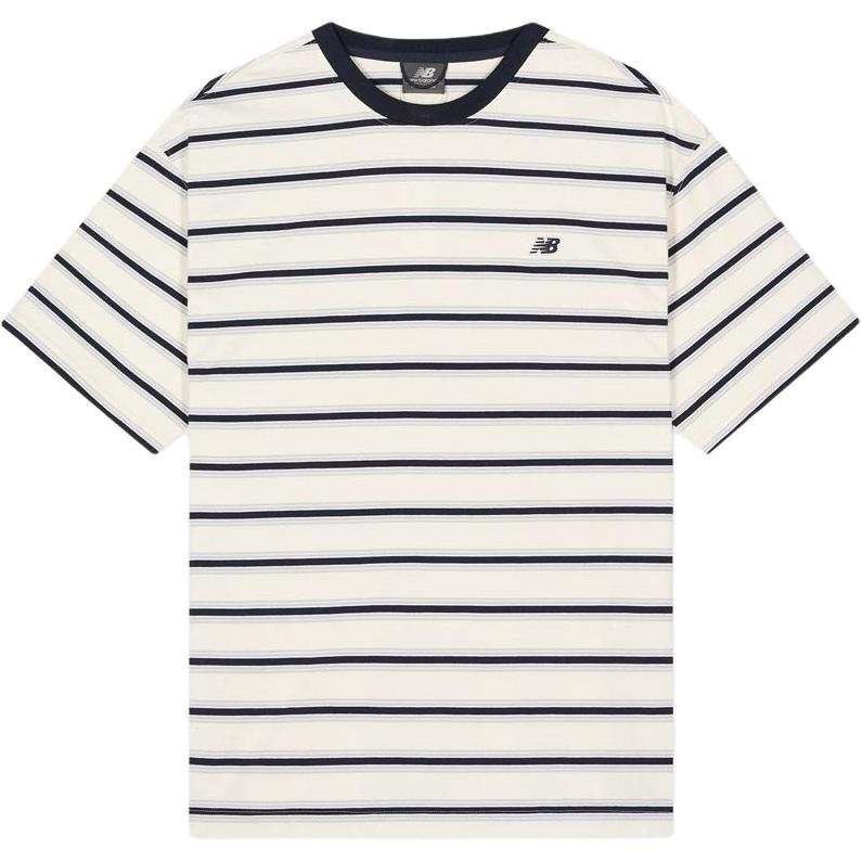 New Balance New Balance T Shirts Unisex Cream Crew Neck