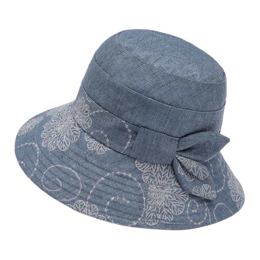 SEPTWOLVES SEPTWOLVES Polyester Bucket Hats Women's Gray