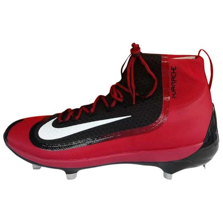Nike Nike Huarache 2K Mid Top Upper Height Baseball Shoes Men's Red Black