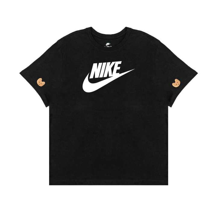 Nike Nike Sportswear T Shirts Unisex Black Crew Neck Thin