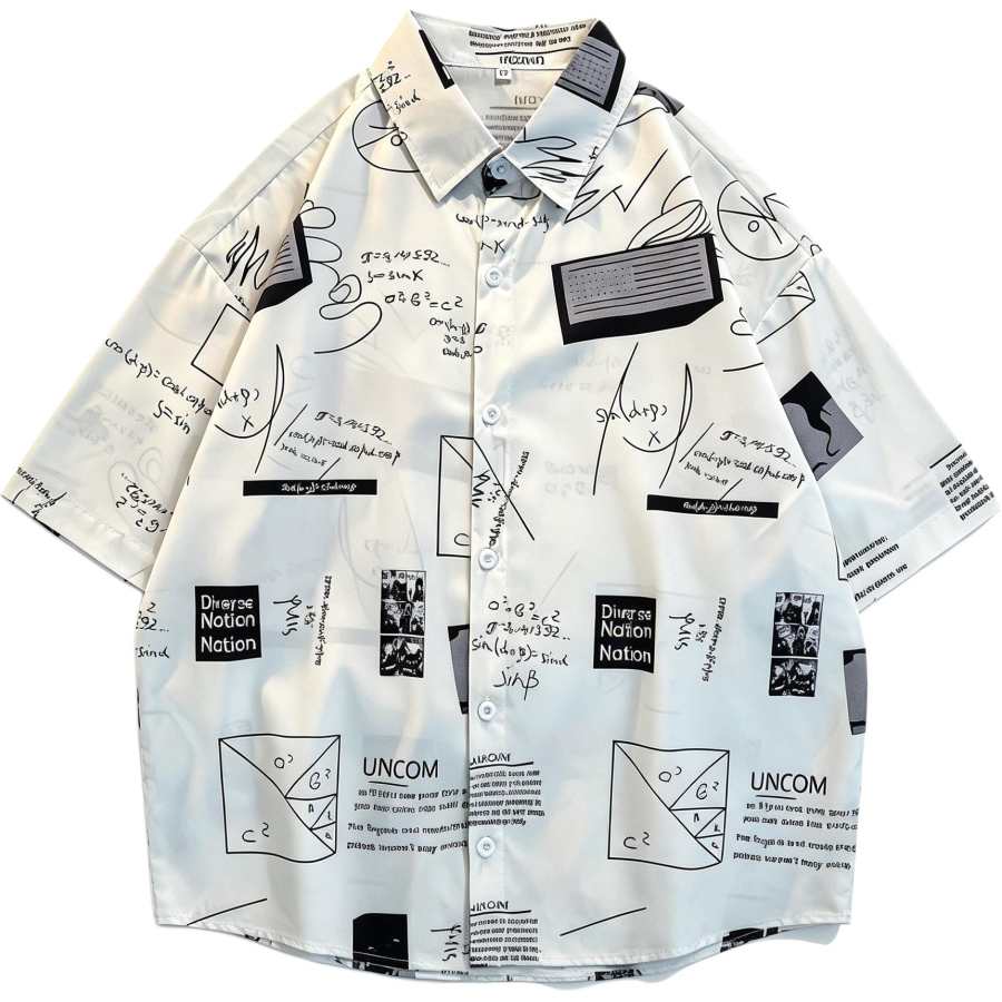 Lnga Landgre Shirts Men's Lapel Thin Other