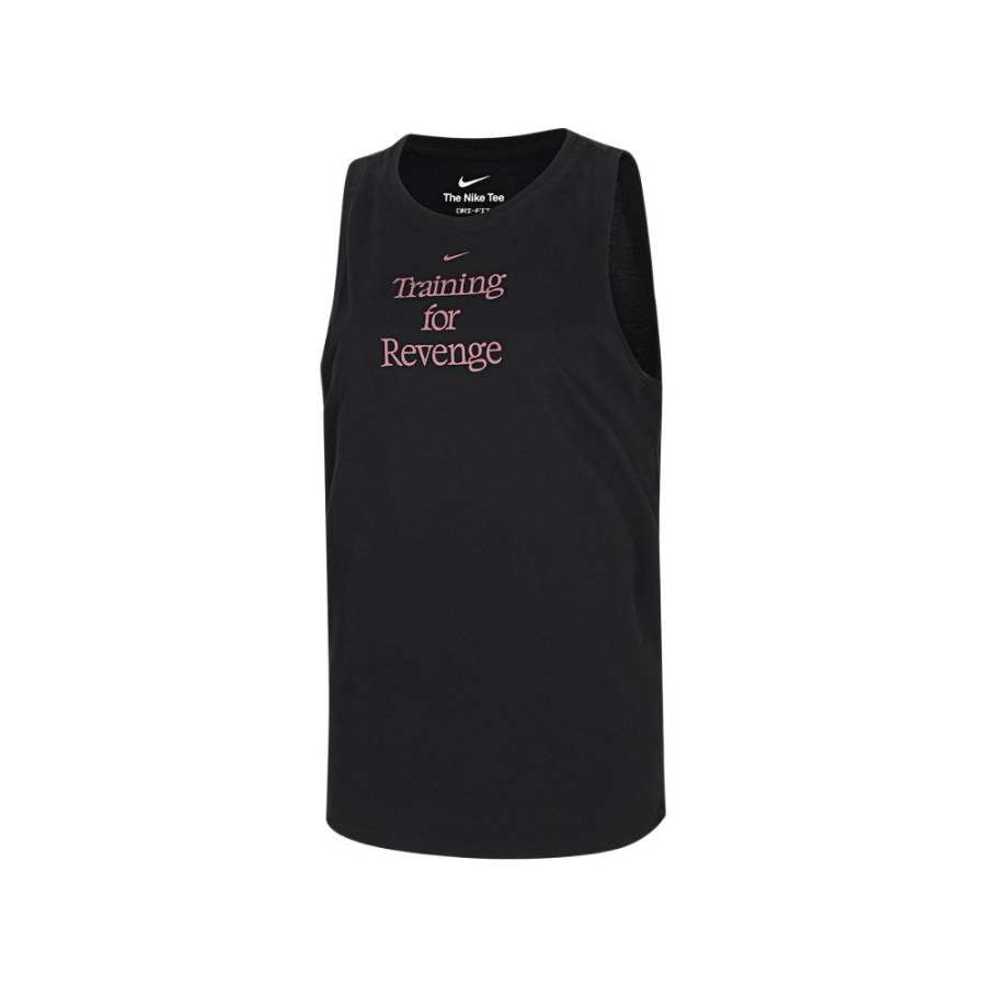 Nike Nike Tank Tops Women's Black Crew Neck Moderate Other