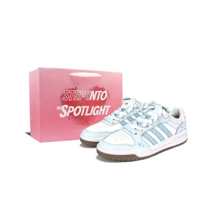 Adidas Adidas ENTRAP Love Sky Light Blue Cushioning Low top Skateboard Shoes Unisex