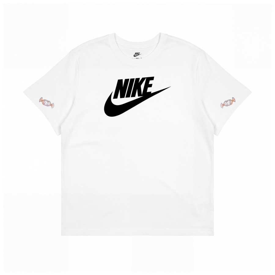 Nike Nike Sportswear T Shirts Unisex White Crew Neck Thin