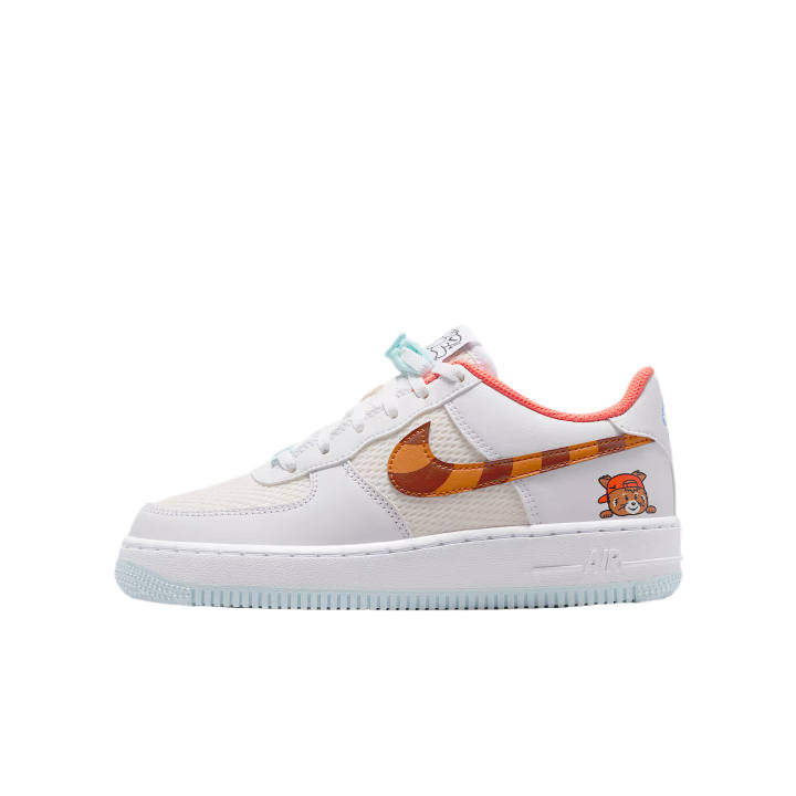 Nike Nike Air Force 1 Low top Skateboard Shoes White Brown Unisex