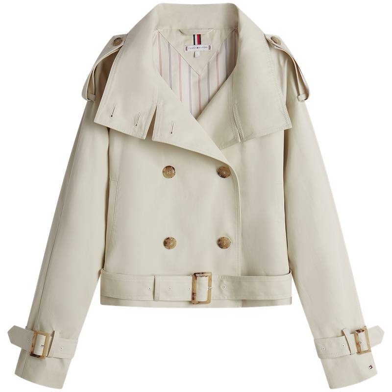 Tommy Hilfiger Tommy Hilfiger button belted jacket