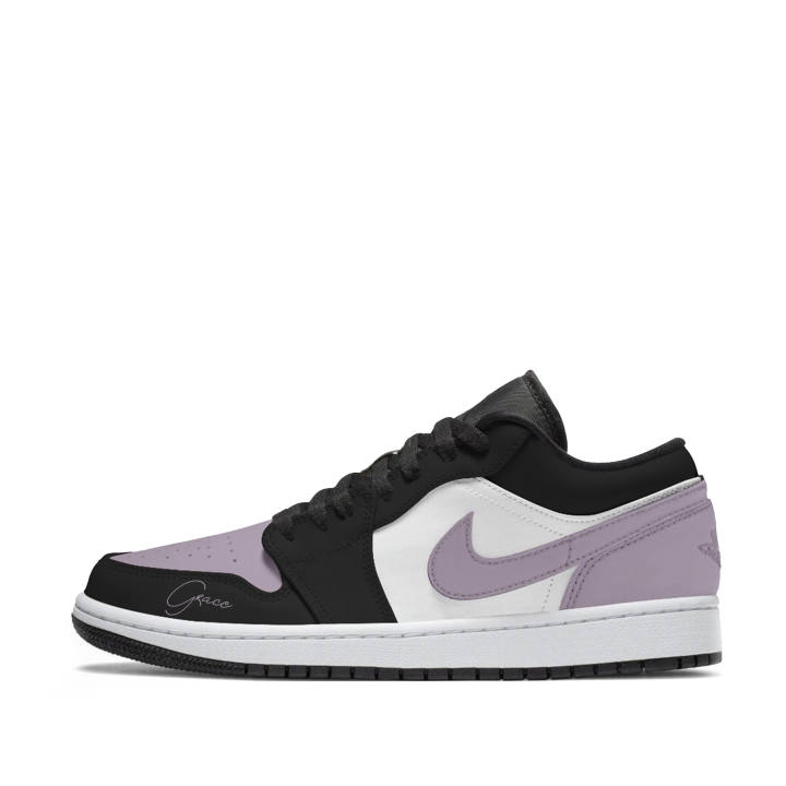 Jordan Jordan Air Jordan 1 Elegant Brush And Subtle Rhythm Cushioning Abrasion Resistant Breathable Support Low top