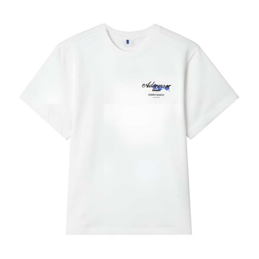 ADER ERROR ADER ERROR T Shirts Women's White Crew Neck Thin