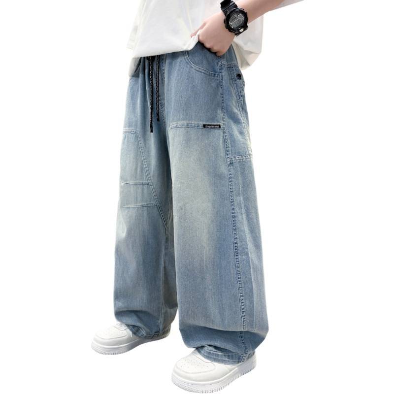 YALU YALU Grade School Jeans Thin