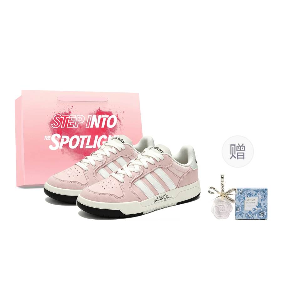 Adidas Adidas ENTRAP Peach Soda Girlish Low top Skateboard Shoes Unisex Pink