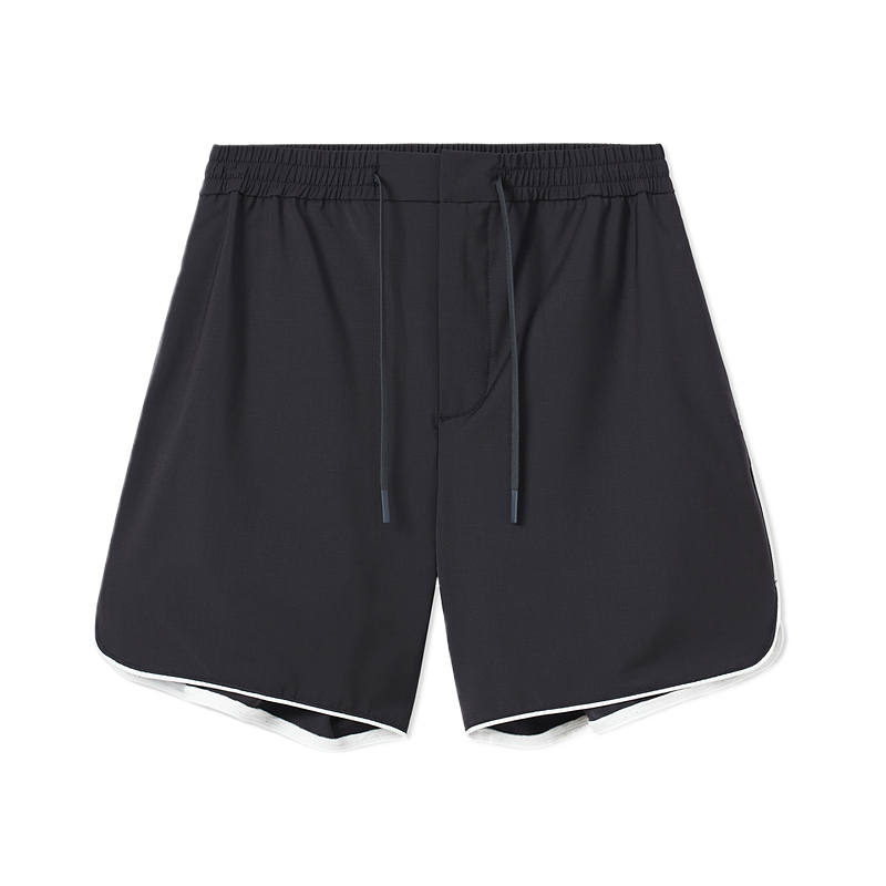 LACOSTE Casual Shorts Men's Cool Gray Moderate