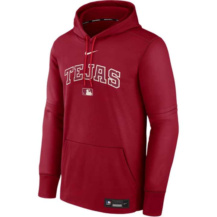 Nike Nike Texas Rangers Authentic Collection City Connect Men's Nike Therma Mlb Pullover Hoodie