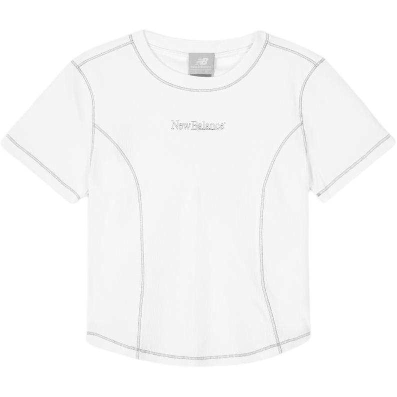 New Balance New Balance T Shirts Women's White Crew Neck