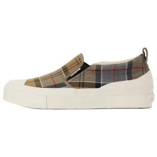 BARBOUR Cowan Low top Canvas Shoes Men's Plaid