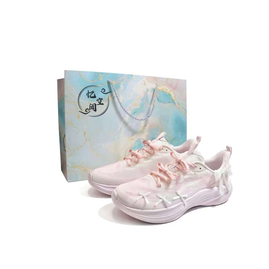Li-Ning Li Ning Light Breeze Abrasion Resistant, Breathable, Lightweight Low top Casual Sprint City Commuting Running Shoes